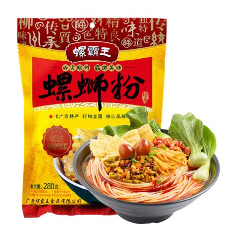ก๋วยเตี๋ยวพริกเผาจีน(หลัวซือเฝิน) 螺霸王﻿ 280g (A211)