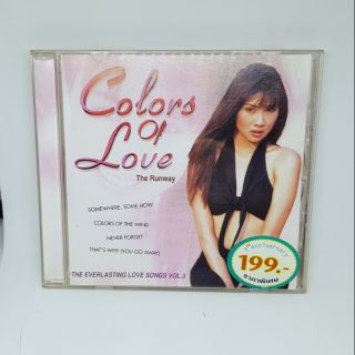 รวมเพลงสากล COLORS OF LOVE ซีดีเพลง มือสอง CDเพลง