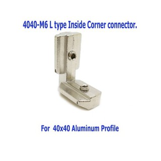 4040-M6 L type Inside Corner connector.