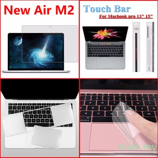 คีย์บอร์ด แบบใส สําหรับ MacBook 2023 Air 15 A2941 Air 13 M2 A2681 Pro 11 12 13 15 นิ้ว Touch Bar A1707 A1989 A2159 A1932 A1708