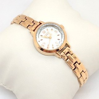 JULIUS WATCH JA865 สีโรสโกลด์ (ROSEGOLD) นาฬิกาข้อมือผู้หญิง แบรนด์เกาหลี แฟชั่นฮิตของแท้ สายสแตนเลส