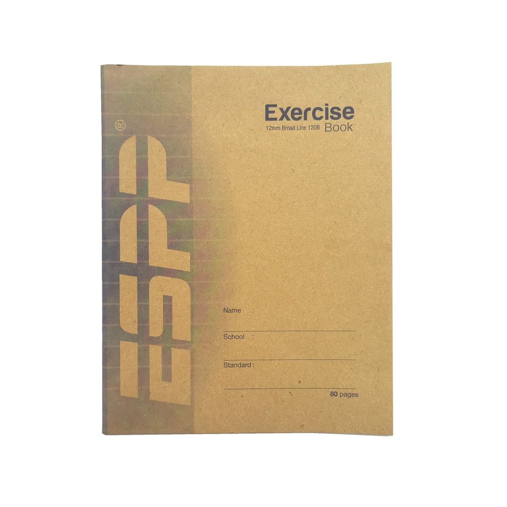 ESPP F5 หนังสือออกกําลังกายแบบนุ่ม XL Square 25mm x 25mm 80pages 120B แพ็ค 10 ชิ้น