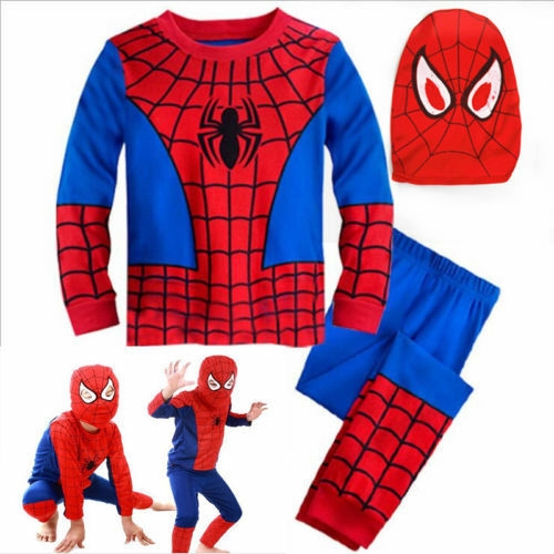 ชุดคอสเพลย์ Spiderman Zentai สําหรับเด็ก