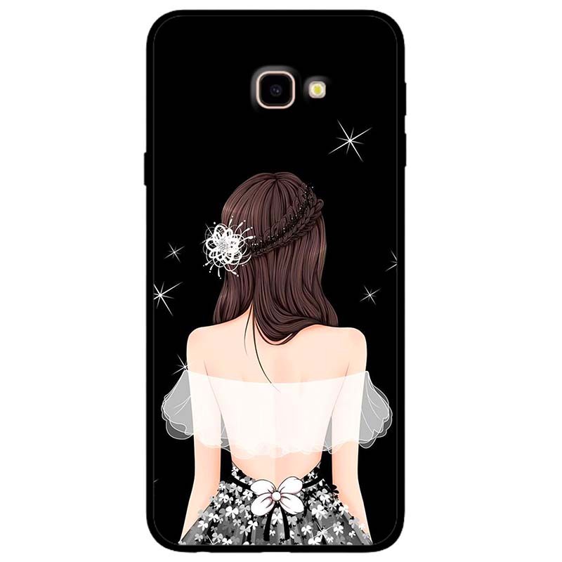 เคสสําหรับ Samsung J5 Prime - J7 Prime - J3 Pro - J7 Pro - J4 Core - J4 Plus White Shirt Girl รุ่น