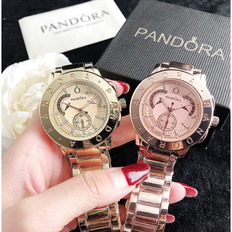 New In Stockproof2024 นาฬิกาแฟชั่นสําหรับผู้หญิง Pandora GC2140 ตกแต่งสวยสุดๆ