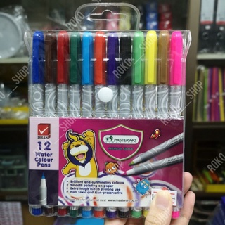 สีเมจิก ปากกาเมจิก มาสเตอร์อาร์ต 12สี