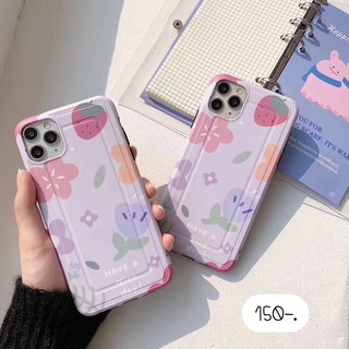 เคสลายดอกไม้ เคสโทรศัพท์ สำหรับรุ่น 7+,8+,11,11promax 💐ดอกไม้have a nice