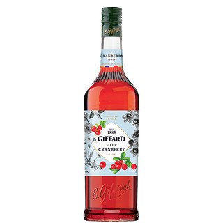 GIFFARD  SYRUP  CRANBERRY