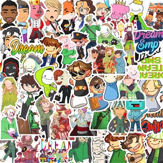 ❉ Dream SMP War Series 04 สติ๊กเกอร์ ❉ 50Pcs/Set Dream VS Lmanberg DIY Fashion Mixed Waterproof Doodle Decals สติ๊กเกอร์