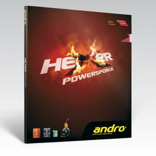 ยางปิงปอง Andro Hexer Powersponge