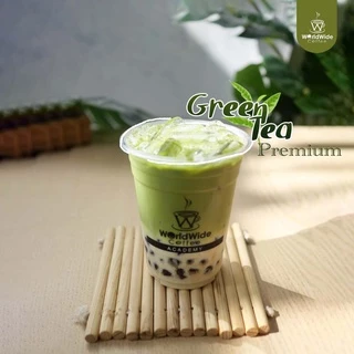 ใบชาเขียวนม ชาเขียว สูตรพรีเมี่ยม รสชาติเข้ม สีสวย อร่อยกลมกล่อม สินค้าขายดี ขนาด 500 g.