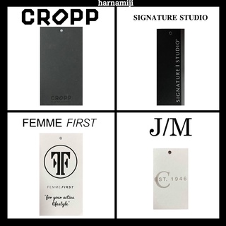 #Co-tags06 ป้ายห้อย CROPP ,STUDIO ,FEMME FIRST ,J/M  ป้าย ป้ายเสื้อ ป้ายอื่นๆ