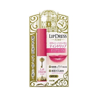 LIP DRESS TINT PINK BEIGE SPF20 2 G / ลิปทินต์ สีชมพูเบจ สีสันติดทนนาน ปกปิดความหมองคล้ำ