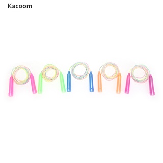 Kacoom speed wire skipping adjustable gym jump rope fitness sport exercise color random TH