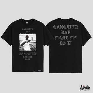 Just Say Bad ® เสื้อยืด Oversize รุ่น Rap Jone สีดำ ( ลิขสิทธิ์แท้ ) เสื้อตัวใหญ่  แขนสั้นโอเวอร์ไซส์   OS