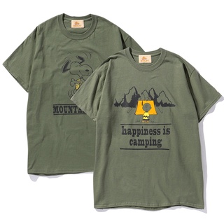 Freaks STORE X KELTY เสื้อยืดแขนสั้น ผ้าฝ้าย พิมพ์ลาย Snoopy Charlie Brown สวมใส่สบาย