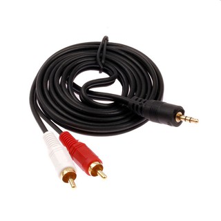 สาย 3.5mm jack plug to 2 RCA 1.5 เมตร