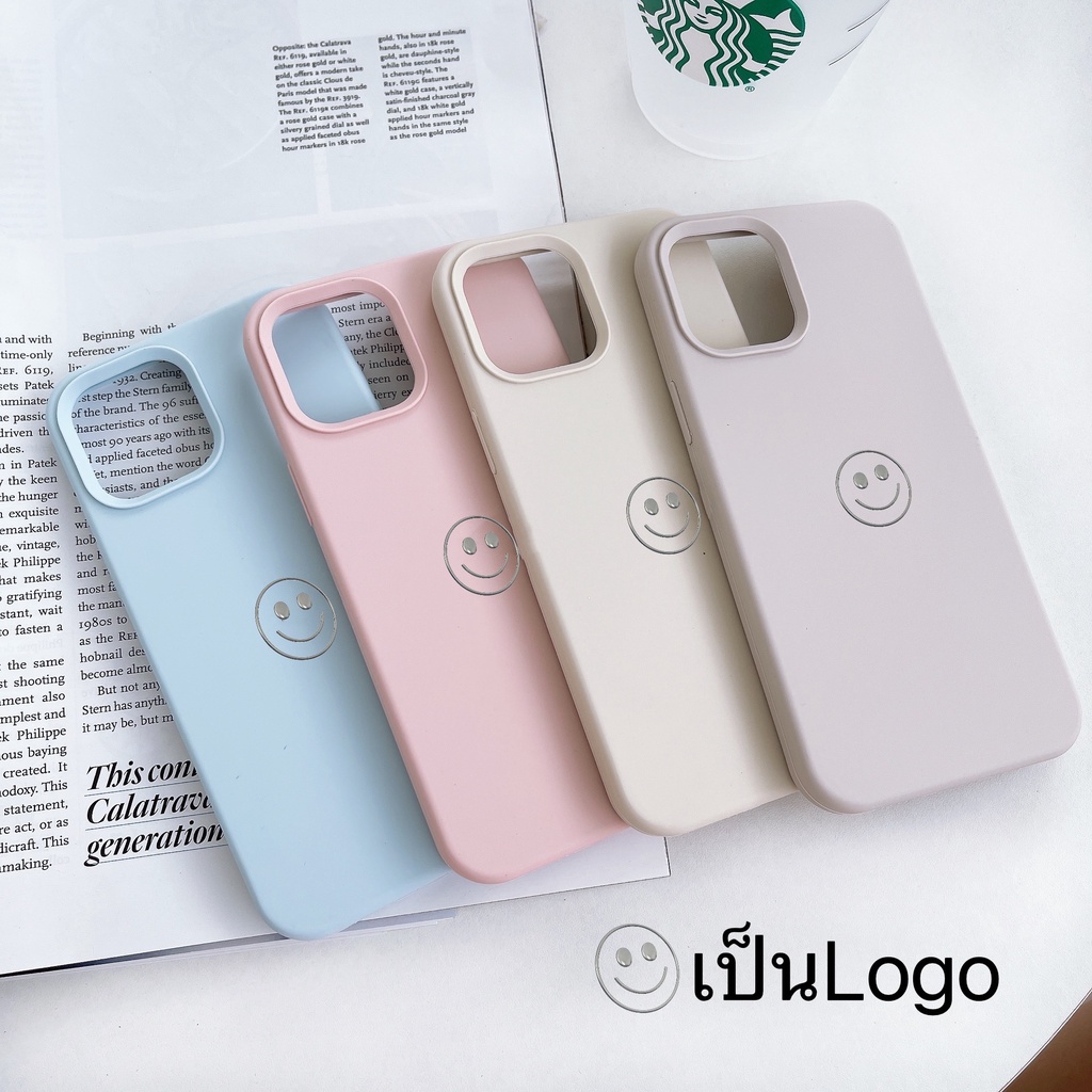 พร้อมส่งจากไทย เคสซิลิโคนกำมะหยี่โลโก้ รุ่น i13 13pro 13promax