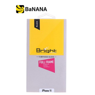 Bright Tempered Glass Full Frame for Apple iPhone 11 Black by Banana IT