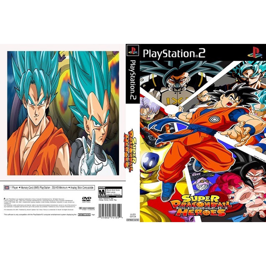 แผ่นเกมส์ PS2 DRAGON BALL Z BUDOKAI TENKAICHI 3 MOD ANOMALIAS 2019 คุณภาพ ส่งไว (DVD)