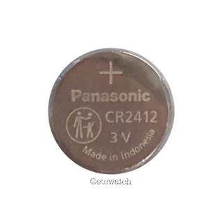 พร้อมส่ง > ถ่านกระดุมพานาโซนิค CR2412 1 ก้อน สำหรับ Civic smart key card FE หมดอายุ 12/2034