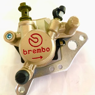 ปั้มล่าง 110i brembo สีทอง 🟡 ใส่เวฟ110i 125i new ตรงรุ่น