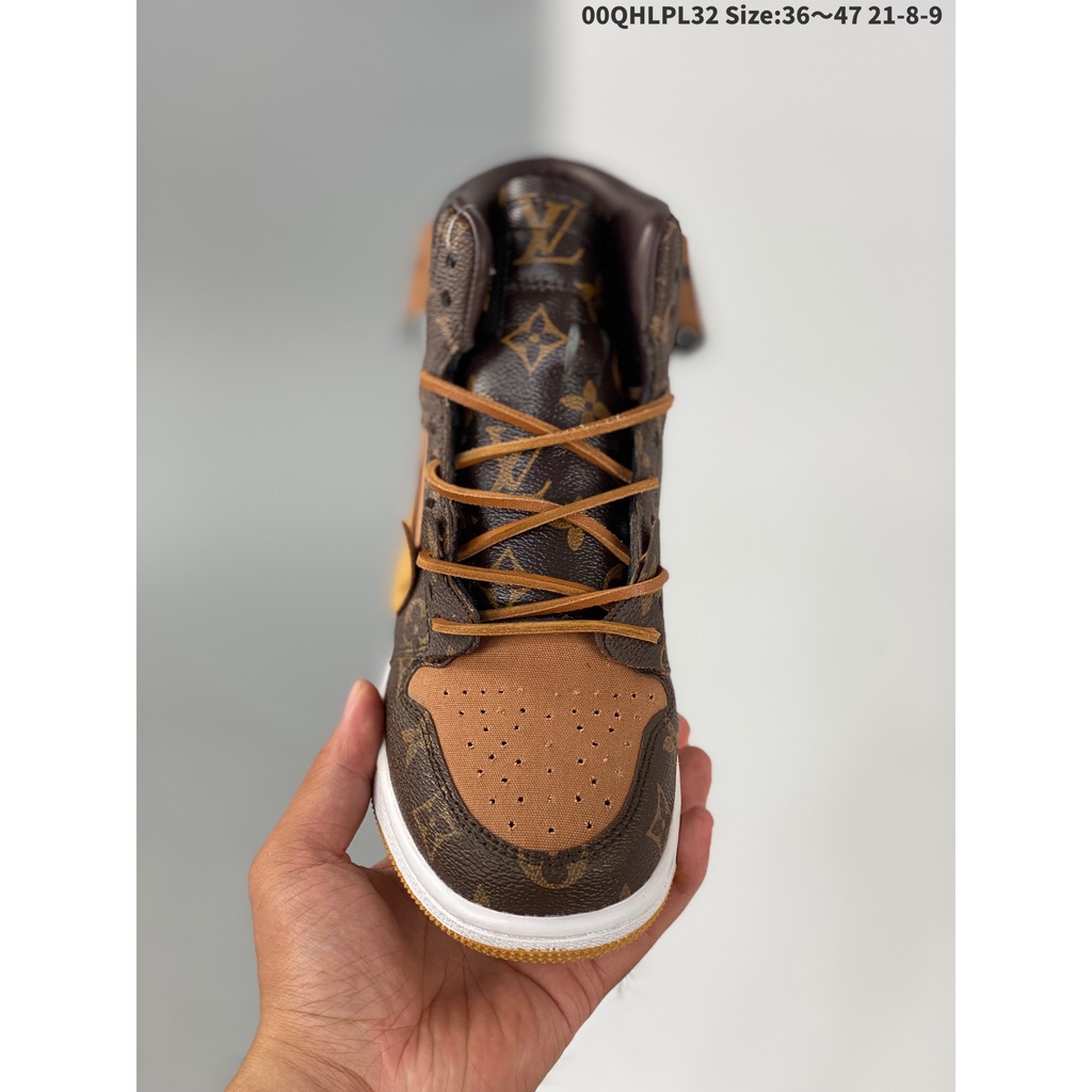 The Shoe Surgeon Crafts Custom Louis Vuitton Air Jordan 1 Inspired