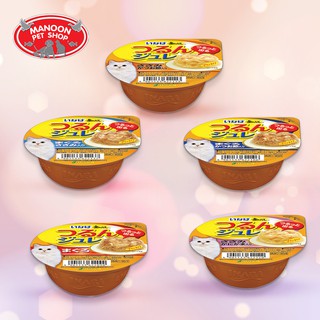 [MANOON] INABA Jelly Cup Cat Food อินาบะ เจลลี่คัพ อาหารเปียกแมวชนิดถ้วย ขนาด 65 กรัม