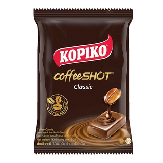 โกปิโก้ ลูกอมกาแฟ คอฟฟี่ช็อต คลาสสิก บรรจุ 100เม็ด KOPIKO COFFEE COFFEE SHOT CANDY