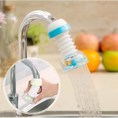 Harmonica Spray Sprinkle Jet Water Saving Faucet Connection - เครื่องกรองน้ําอ่างล้างจาน