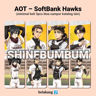 โฟโต้การ์ด อนิเมะผ่าพิภพไททัน SoftBank Hawks (2 ด้าน)