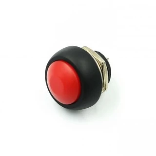 สวิตช์กดติด ปล่อยดับ PBS-33b 2Pin Mini Switch 12mm 1A 250V ACWaterproof momentary Push button Switch Non-locking