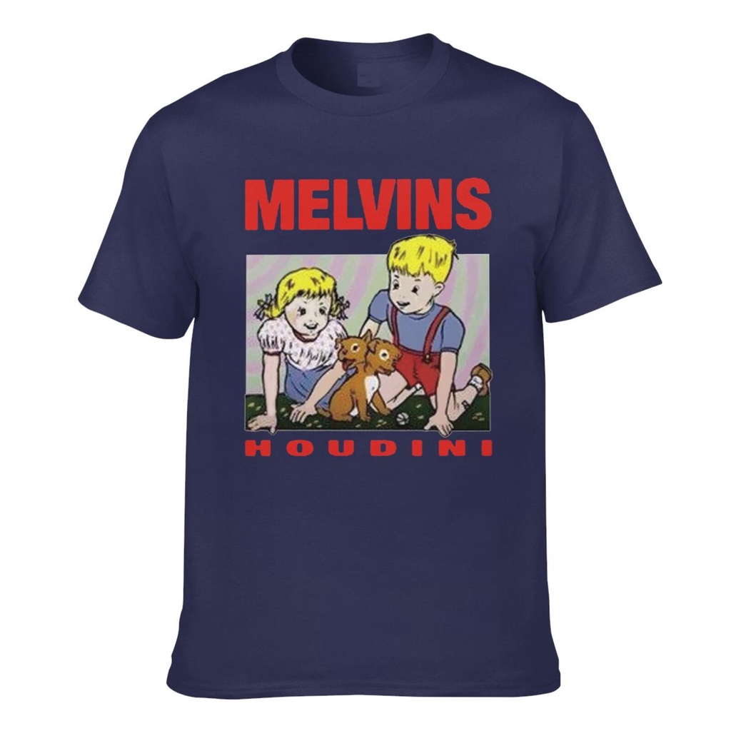 เสื้อยืดแขนสั้นผู้ชาย Nagey Melvins-Houdini
