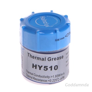 Godd จาระบีซิลิโคนระบายความร้อน Cpu Hy510 10 กรัมสีเทา