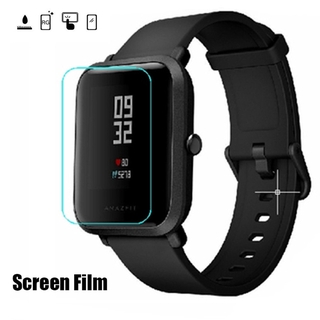 ฟิล์มกันรอยหน้าจอสําหรับ Huami Amazfit Bip Bit Pace Lite Smart Watch 1-10 ชิ้น