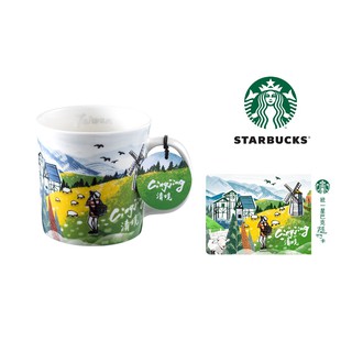 STARBUCKS : STARBUCKS TAIWAN 2018 CINGJING MUG 16 oz + GIFT CARD ชุดมัคพร้อม การ์ด จาก Taiwan [ชุดมัค+การ์ด]