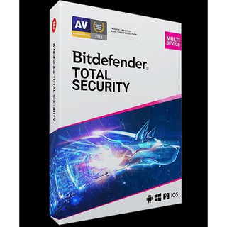 Bitdefender antivirus plus / Total Security แอนตี้ไวรัส รองรับเมนูภาษาไทย ใช้งานได้ 1,3,5,10 เครื่อง / 1 Year