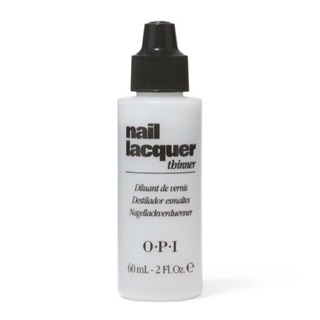 OPI NAIL LACQUER THINNER ทินเนอร์สำหรับหยดยาทาเล็บ จากข้นให้ฟื้นคืนสภาพกลับมาใสเหมือนใหม่ 60ml แท้ 💯%