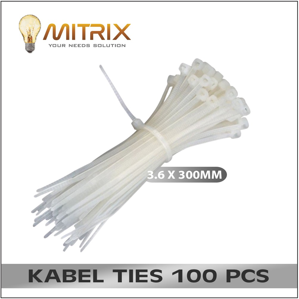 Cable Ties / Cable Ties / Tali Ties / Cable ขนาด 3.6 x 300 mm