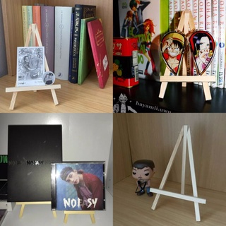 มีหลายแบบ Wooden Standy สแตนดี้ ขาตั้งไม้ ขาตั้งเฟรม ไม้วางเฟรมผ้าใบ กระดาษโน๊ต รูปถ่าย ไม้ กระดานดำ ที่วางโทรศัพท์