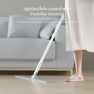 [1FREEเปลี่ยนผ้าตลอดชีวิต]RANDY ไม้ถูพื้นอลูมิเนียมอัลลอยด์ ขนาดใหญ่ 60CM รูปแบบใหม่2024 พร้อมดีไซน์ใหม่ล่าสุด