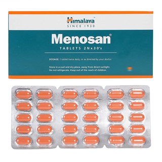 Himalaya Menosan ขนาด 60 เม็ด สมุนไพรสำหรับผู้หญิงวัยทอง/วัยหมดประจำเดือน/หญิง 50+