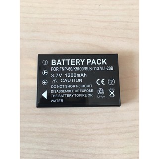 แบตเตอรี่กล้อง CAMERA BATTERY SAMSUNG รหัสแบต SLB-1137