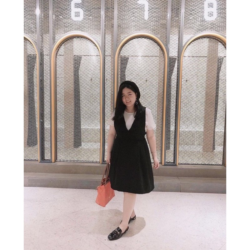 (ส่งต่อ) ส่งฟรี!!-เดรสเอี้ยมดำ รุ่น Emma จากร้าน omelet.style