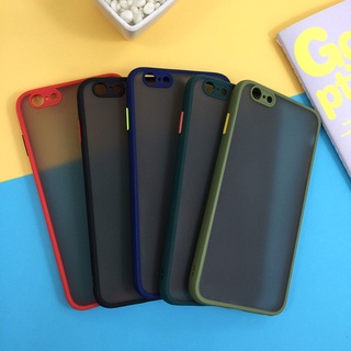 เคส Oppo เคสขอบสีหลังขุ่น เคสกันเลนส์กล้อง เคสกันกล้อง ขอบสี เคสแฟชั่น เคสหลังขุ่น