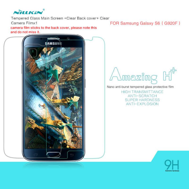 ฟิล์มกระจกนิรภัย Nillkin Amazing H+ สําหรับ Samsung Galaxy S6/Edge Plus