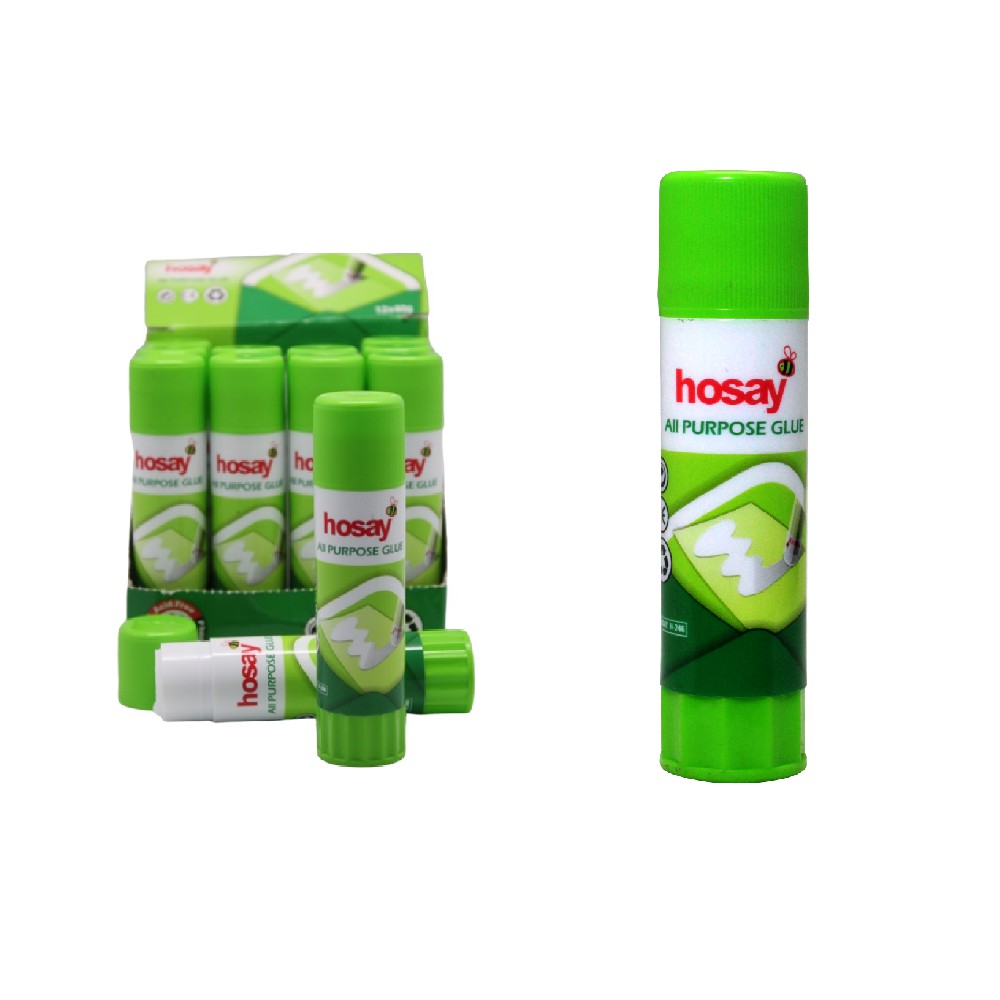 กาวแท่ง Hosay 10g H-246 EA-1000DW