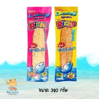 ปลาเส้น ทาโร่เส้น ปลาเส้นทาโร่ ทาโร่เส้นยาว ซุปเปอร์ลอง ริชโช่ ขนาด 380 กรัม***