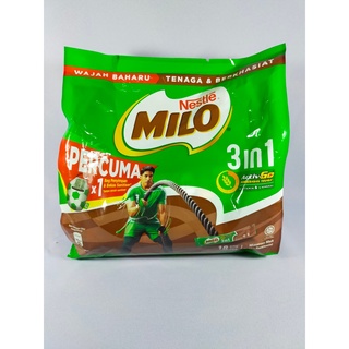 Nestle Milo malaysia ไมโลแบบชงฯนำเข้าจากมาเลย์ 18 ซอง