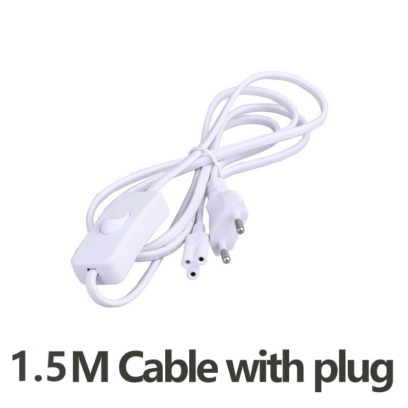 สายเคเบิ้ลเชื่อมต่อสายไฟ 3 Pins สําหรับหลอดไฟ T5 Led T8 Led